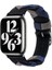 Apple Watch 7 8 9 45 mm Uyumlu Kumaş Örgü Kordon Hermes Bridon Üç Boyutlu Tasarım Kayış 2