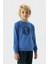 Erkek Çocuk Mavi Sweatshirt 23FW0BK1829 2