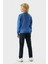 Erkek Çocuk Mavi Sweatshirt 23FW0BK1829 4