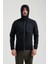 Erkek Siyah Tam Fermuarlı Sweat 2312250 5