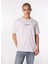 Yuvarlak Yaka Beyaz Erkek T-Shirt 242 Lcm 242006 Aylex Beyaz 3