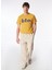 Yuvarlak Yaka Sarı Erkek T-Shirt 242 Lcm 242017 Londonlogo Safran 2