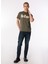 Yuvarlak Yaka Haki Erkek T-Shirt 242 Lcm 242017 Londonlogo Haki 2