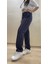 Kadın Lastikli Bel %100 Pamuklu Kurdeleli Desenli Pijama Altı 4