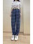 Kadın Lastikli Bel %100 Pamuklu Kurdeleli Desenli Pijama Altı 4