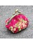 Cüzdan, Bayan Vintage Çiçek Mini Bozuk Para Cüzdanı Clutch Çanta (Gül Kırmızı) (Yurt Dışından) 2