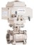 DN15-1/2" 24 V Dc Elektrikli Aktüatörlü Dişli Küresel Vana 3 Parçalı 3