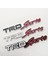 Toyota Trd Sports Yazısı Çamurluk Bagaj Yazı Beyaz Kırmızı Gümüş Gölgeli Metal 3D Krom Kaliteli 3