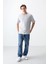 Taş Pamuklu Kalın Yumuşak Dokulu Oversize Fit Basic Erkek T-Shirt - 88377 2