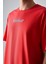 Fiesta %100 Pamuk Kalın Yumuşak Dokulu Oversize Fit Baskılı Erkek T-Shirt - 88356 3