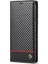 Iphone Xr Manyetik Karbon Fiber Kart Ekleme Deri Folio Için Kılıf (Yurt Dışından) 5