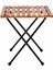 Bistro Set Metal Ayak 2 Sandalye 1 Sehpa 4