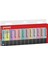 Fosforlu Kalem 12 Li Asetat Karışık Renk 6 Pastel + 6 Simli 1