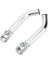 Siyah Stil Bisiklet Dinlenme Gidon 22.2 cm Sürme Bar Biter Bisiklet Koyun Boynuz Bar Biter 15 cm Alüminyum Bisiklet Bükülmüş Gidon Biter Bisiklet (Yurt Dışından) 2