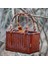 Bambu Dokuma Saklama Torbaları El Yapımı Retro Sepet Çin Tarzı Çay Fincanı Çaydanlık Çanta Seyahat Açık Çay Cozies,организаторы Кухни (Yurt Dışından) 2
