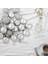 24 Adet Şık Noel Baubles Ağacı Düz Glitter Xmas Süs Topu Dekorasyon Gümüş, (Yurt Dışından) 2
