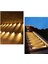 LED Güneş Enerjili Merdiven Işık Su Geçirmez Güneş Peyzaj Işık Açık Avlu Duvar Işık Indüksiyon Işık Için Sıcak Işık 6 Adet,(Yurt Dışından) 1