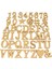 43 Adet Ahşap Harfler, Bitmemiş Ahşap Harfler Dekoratif Ayakta Harfler Dilimleri Tabela Dekorasyon Zanaat Ev Için (Yurt Dışından) 2