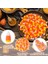 50 Adet Cadılar Bayramı Reçine Şeker Mısır Yapay 3D Şeker Mısır Boncuk Güz Sahte Mısır Scrapbooking Bezemeler (Yurt Dışından) 4