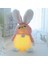 LED Parlayan Gnome El Yapımı Tomte Tavşan Peluş Oyuncaklar Bebek Süsleriholiday Ev Partisi Paskalya Hediyeleri Mavi (Yurt Dışından) 3