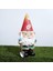 Açık Güneş Gnome Süsler Bahçe Gnome Heykeli Güneş Enerjili Lamba ile Cüce Madenci Reçine Figürler Süsler A (Yurt Dışından) 2