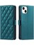 Iphone 15 Için Telefon Kılıfı Artı Kafes Manyetik El Kayışı Kart Yuvaları Flip (Yurt Dışından) 1