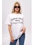 Yazılı Baskılı Kısa Kol T-Shirt, Pamuklu Tişört, Basic, Rahat, Spor, 2
