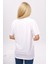 Yazılı Baskılı Kısa Kol T-Shirt, Pamuklu Tişört, Basic, Rahat, Spor, 5