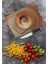 Renkli Halkalar Cam Kesme Tahtası 25 x 35 cm 1
