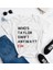 Who Is Taylor Swift Anyway Ew Slogan Beyaz T-Shirt 2