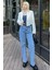 Açık Mavi Relaxed Fit Kadın Jeans MG1934 1