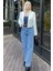 Açık Mavi Relaxed Fit Kadın Jeans MG1934 2