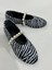 Dicle Polat Shoes Pearl Zebra Incili Kadın Babet 1