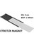 Kanallı Etiket Raf Magneti , Şerit Mıknatıs, Esnek Magnet, En: 4 Cm, Boy: 1 Metre 2