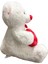 Kalp Tutan Ayı Peluş 40 cm 63097 2