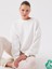 Lcw Active Bisiklet Yaka Oversize Kadın Sweatshirt 1