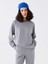 Lcw Vision Bisiklet Yaka Nakışlı Uzun Kollu Oversize Kadın Sweatshirt 1