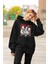 Anime Chainsaw Man Best Friend Kapşonlu Sweatshirt 1