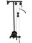 Tekno Trust Duvara Monte Lat Machine Pro Cable Crossover Lat & Row 100 Siyah 80 - 100 cm 2