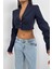 Asimetrik Tek Düğmeli Ceket 5