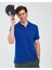 Polo Shirt M Short Sleeve Erkek Mavi Polo Yaka Tshirt S211800-403 1
