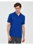 Polo Shirt M Short Sleeve Erkek Mavi Polo Yaka Tshirt S211800-403 3