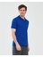 Polo Shirt M Short Sleeve Erkek Mavi Polo Yaka Tshirt S211800-403 1