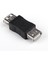 USB 2.0 Fiş A Dişi - Dişi Bağlayıcı Kablosu Adaptör Konnektörü Uzatma Genişletici Veri Kablosu Kablosu M/m Dönüştürücü (Yurt Dışından) 1