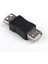 USB 2.0 Fiş A Dişi - Dişi Bağlayıcı Kablosu Adaptör Konnektörü Uzatma Genişletici Veri Kablosu Kablosu M/m Dönüştürücü (Yurt Dışından) 2