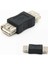 USB 2.0 Fiş A Dişi - Dişi Bağlayıcı Kablosu Adaptör Konnektörü Uzatma Genişletici Veri Kablosu Kablosu M/m Dönüştürücü (Yurt Dışından) 4