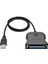 USB Paralel Yazıcı Kablosu Adaptörü 25 Pin Paralel Bağlantı Noktası USB 2.0 Yazıcı Dönüştürücü Kablosu Ieee 1284 Bilgisayar Pc Için (Yurt Dışından) 1