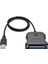 USB Paralel Yazıcı Kablosu Adaptörü 25 Pin Paralel Bağlantı Noktası USB 2.0 Yazıcı Dönüştürücü Kablosu Ieee 1284 Bilgisayar Pc Için (Yurt Dışından) 2