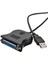 USB Paralel Yazıcı Kablosu Adaptörü 25 Pin Paralel Bağlantı Noktası USB 2.0 Yazıcı Dönüştürücü Kablosu Ieee 1284 Bilgisayar Pc Için (Yurt Dışından) 5