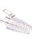 50 Adet Şeffaf Cat6 RJ45 Fiş Bagaj Kapakları Ethernet Ağ Kablosu Gerginlik Giderici Botlar RJ45 Fişler Soket RJ45 Konnektör Kapakları (Yurt Dışından) 1